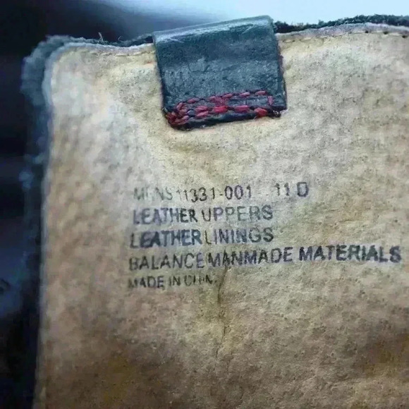 Florsheim Limited  Men's Black Leather Wingtip Boo - Picture 11 of 12